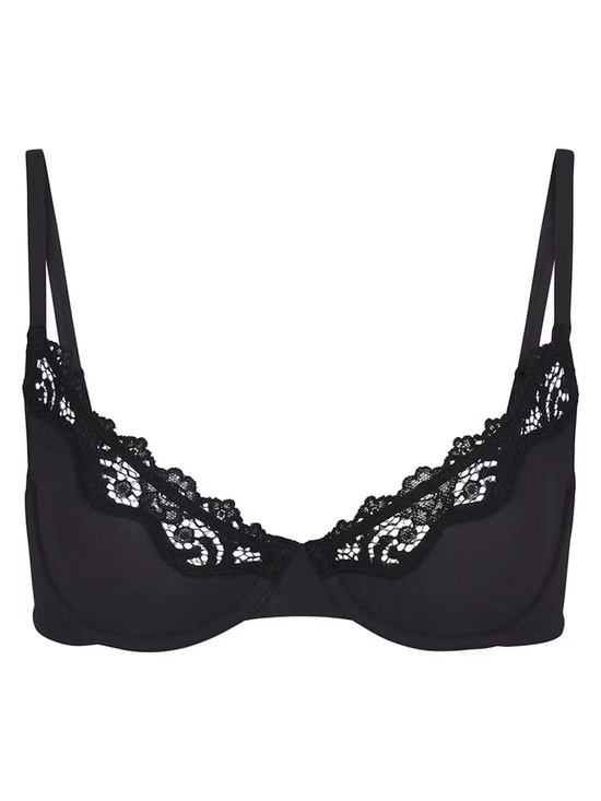 SKIMS Other - Skims Set Black Lace Underwire Bra and Thong - Women Intimates & Sleepwear